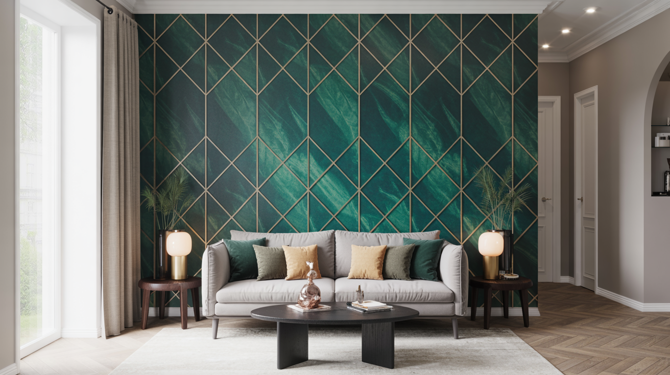 tapetsering emerald