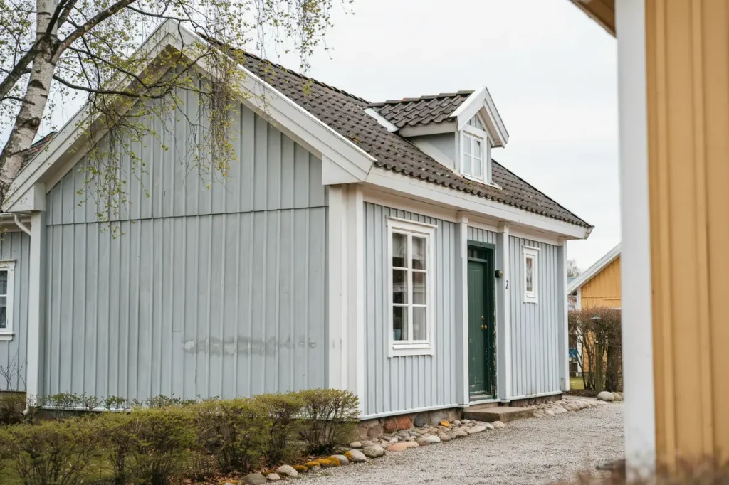 m la om takfoten och vindskivorna smart underh ll som skyddar huset och lyfter helhetsintrycket